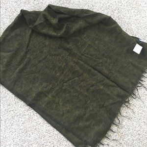 Green poncho